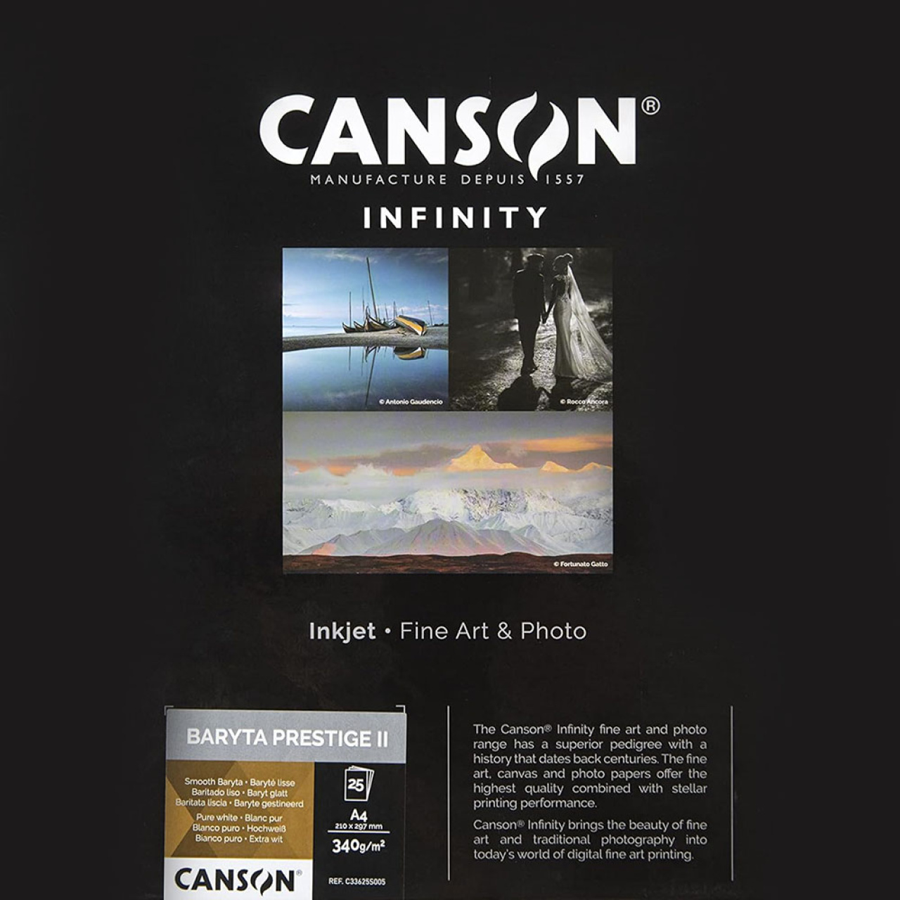 Canson Infinity Baryta Prestige 340